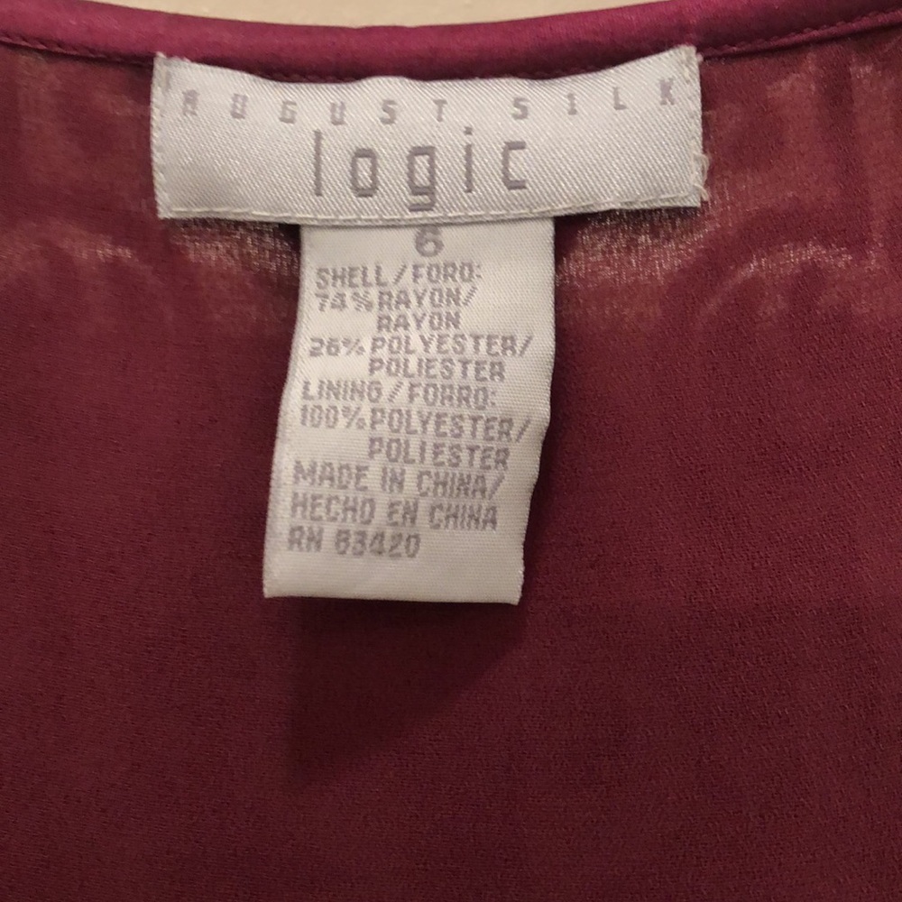 August Silk Logic Set, Skirt, Tank and Long Sleeve Top - Picture 6 of 9